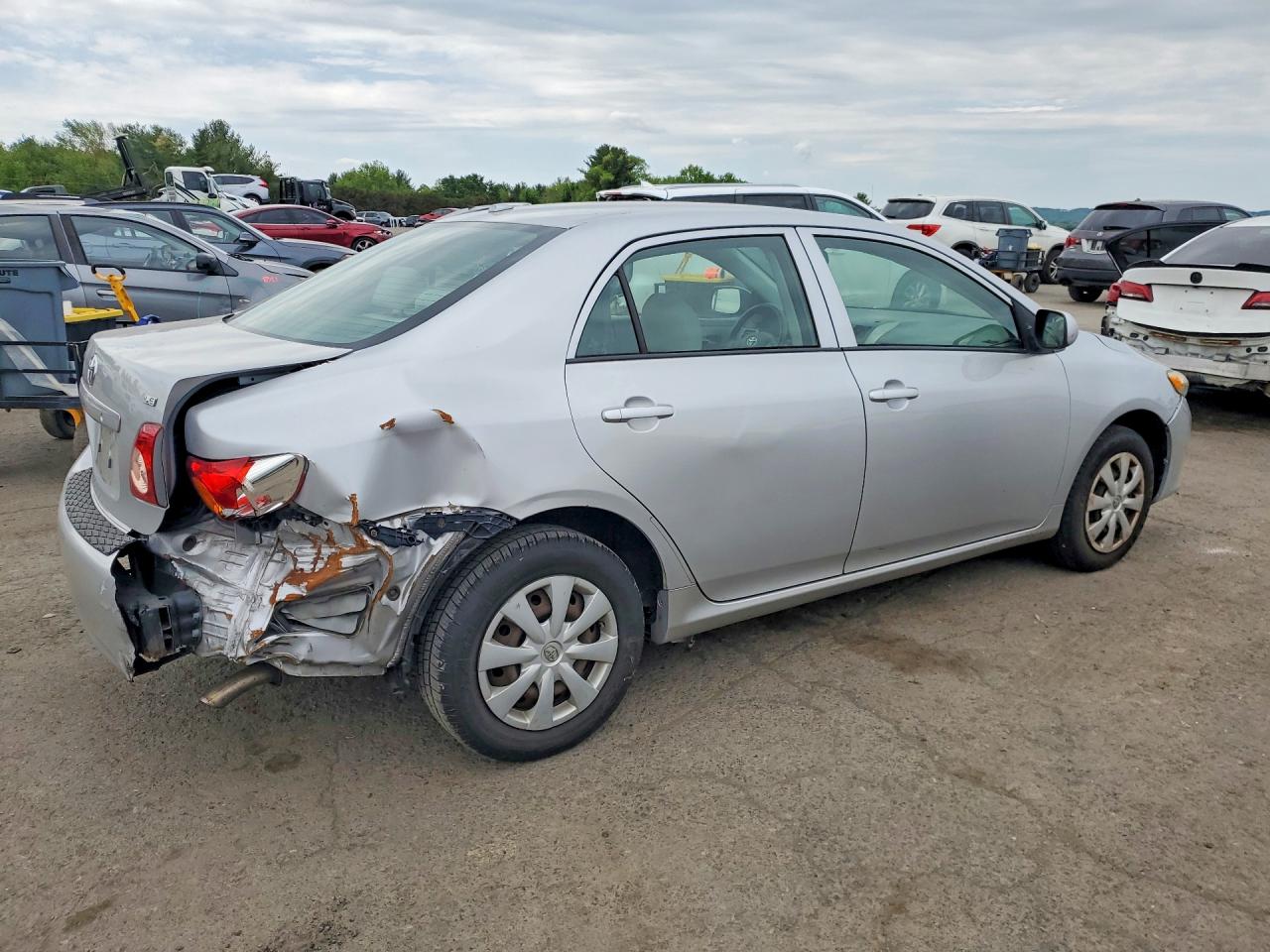 2009 Toyota Corolla Le Silver vin: 2T1BU40E99C142382