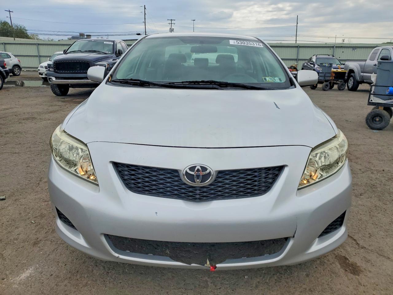 2009 Toyota Corolla Le Silver vin: 2T1BU40E99C142382