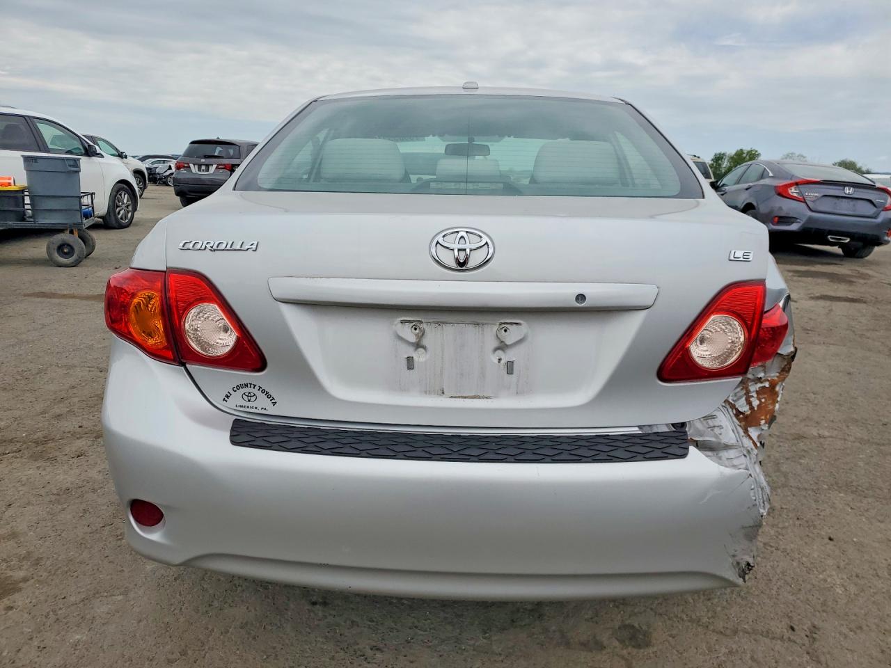 2009 Toyota Corolla Le Silver vin: 2T1BU40E99C142382