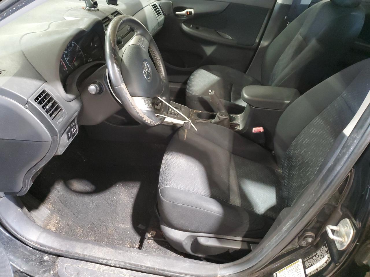 2009 Toyota Corolla Base Black vin: 2T1BU40E99C155374