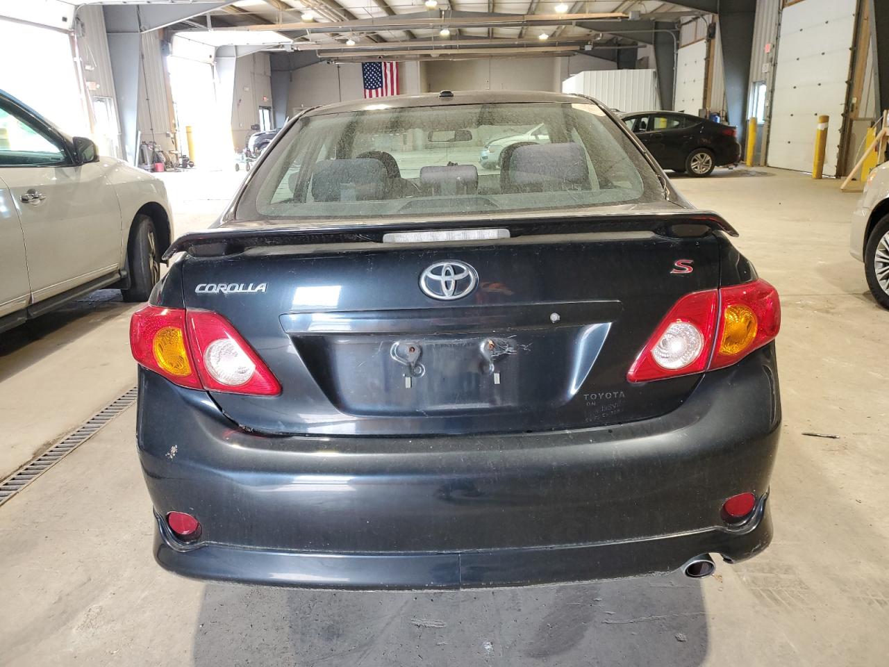 2009 Toyota Corolla Base Black vin: 2T1BU40E99C155374