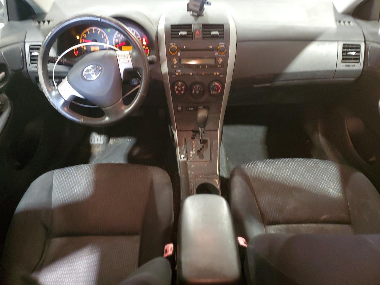 2009 Toyota Corolla Base Black vin: 2T1BU40E99C155374