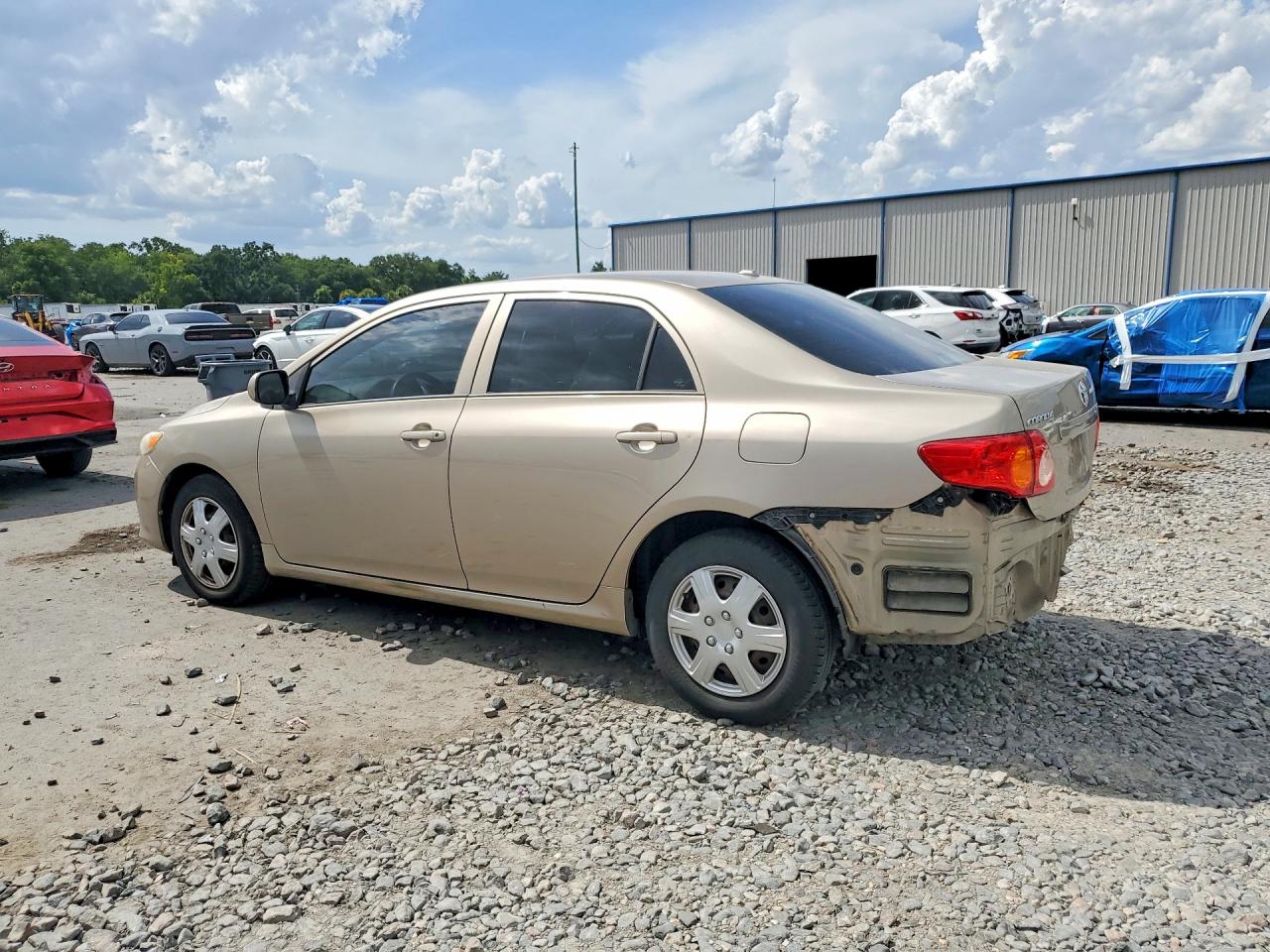 2009 Toyota Corolla Le Beige vin: 2T1BU40E99C157366