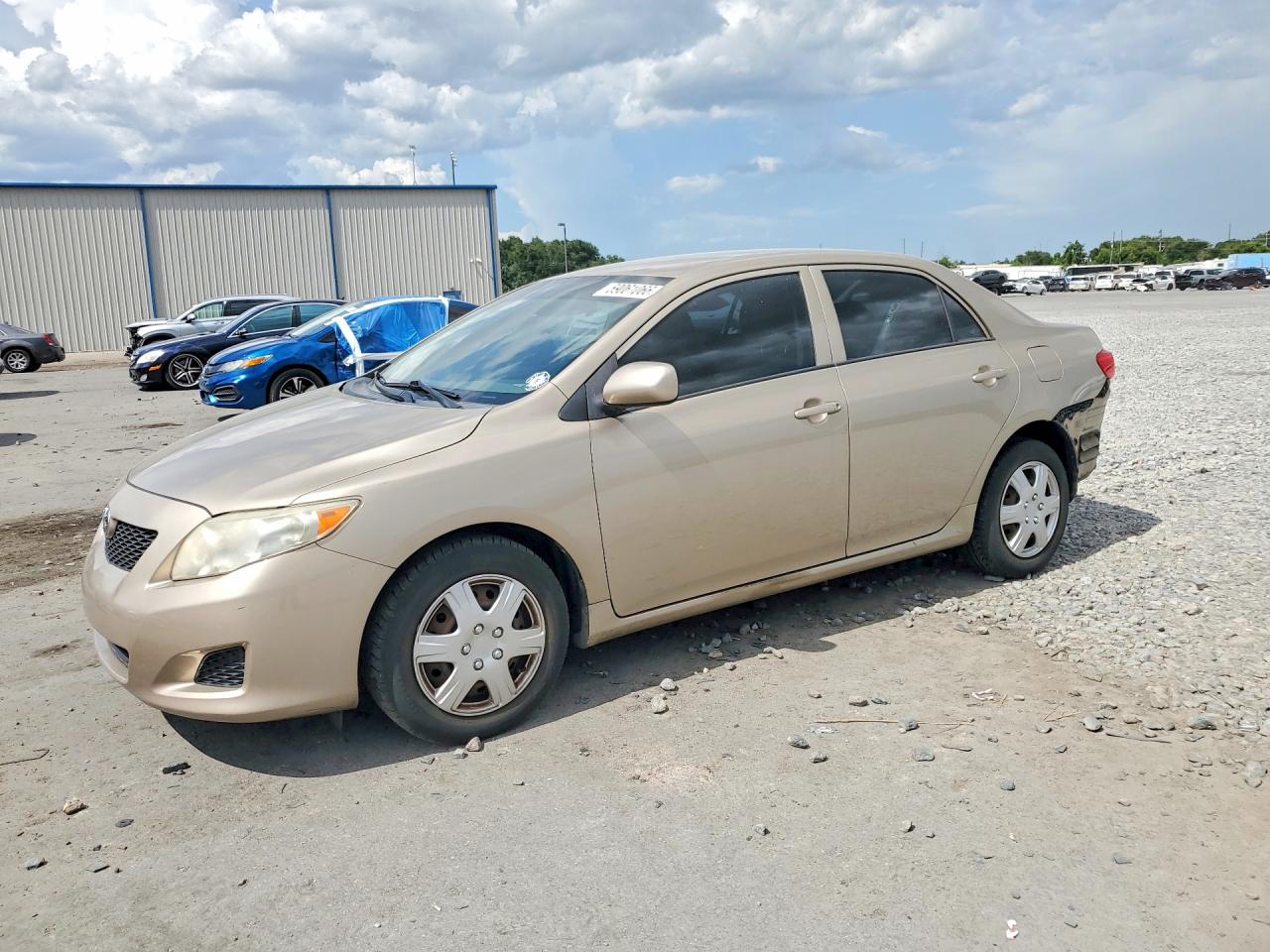 2009 Toyota Corolla Le Beige vin: 2T1BU40E99C157366