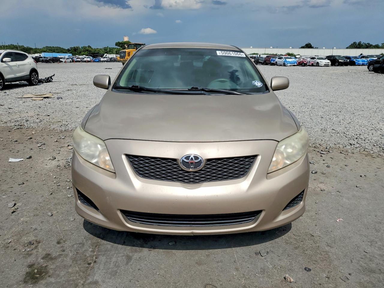 2009 Toyota Corolla Le Beige vin: 2T1BU40E99C157366