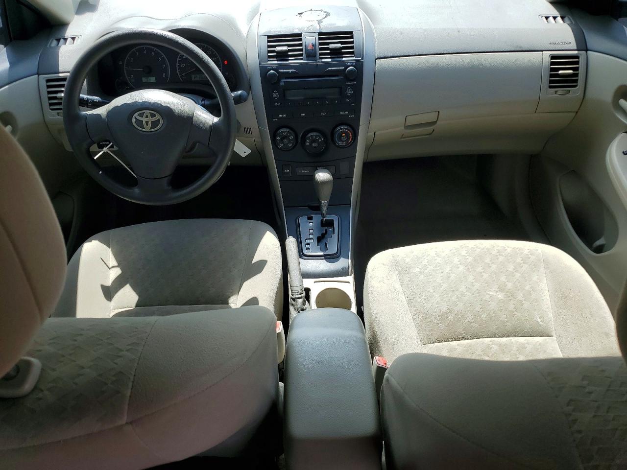 2009 Toyota Corolla Le Beige vin: 2T1BU40E99C157366