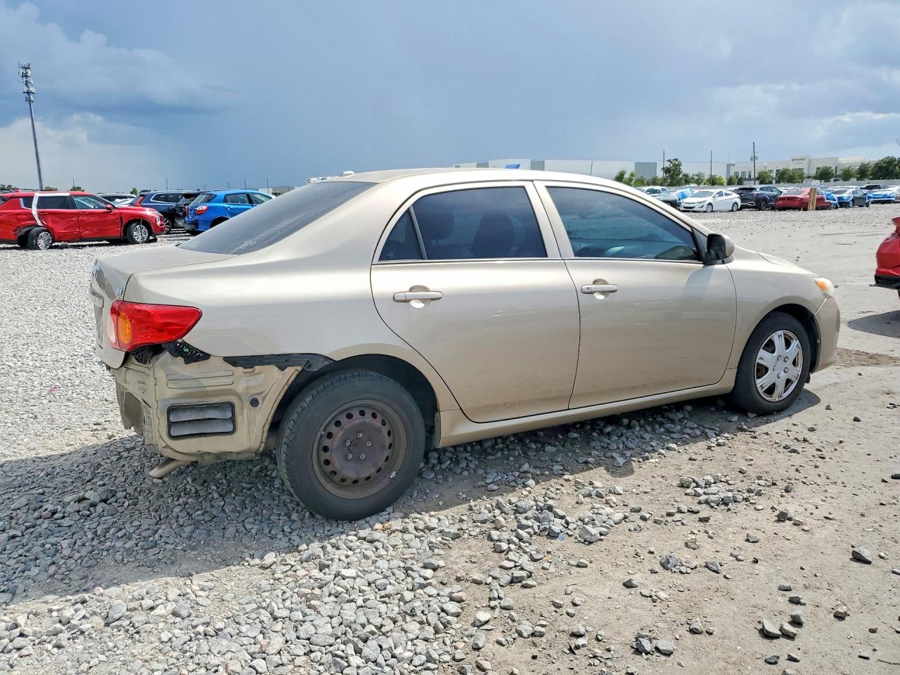 2009 Toyota Corolla Le Beige vin: 2T1BU40E99C157366