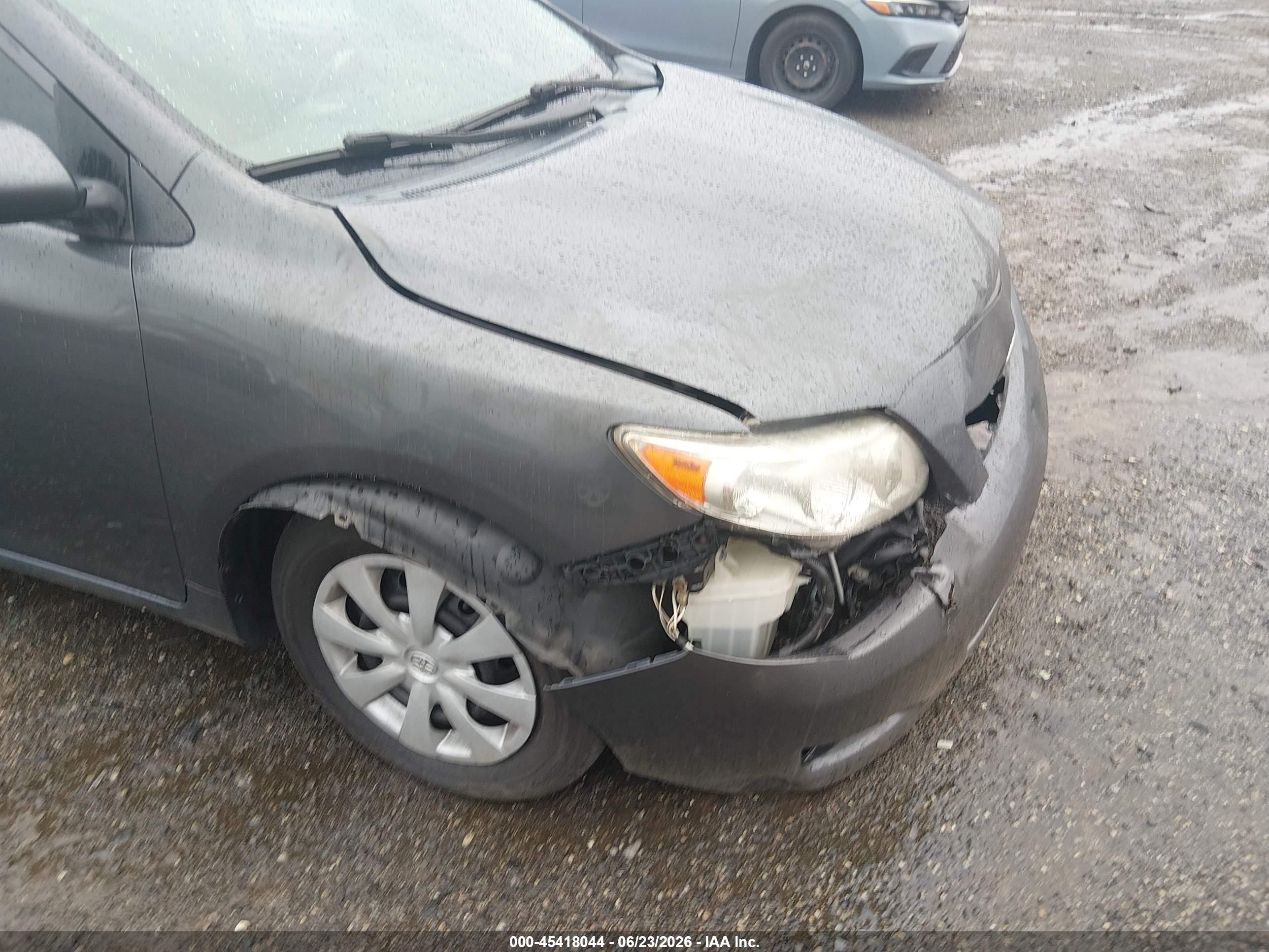 2009 Toyota Corolla Le Gray vin: 2T1BU40E99C181988