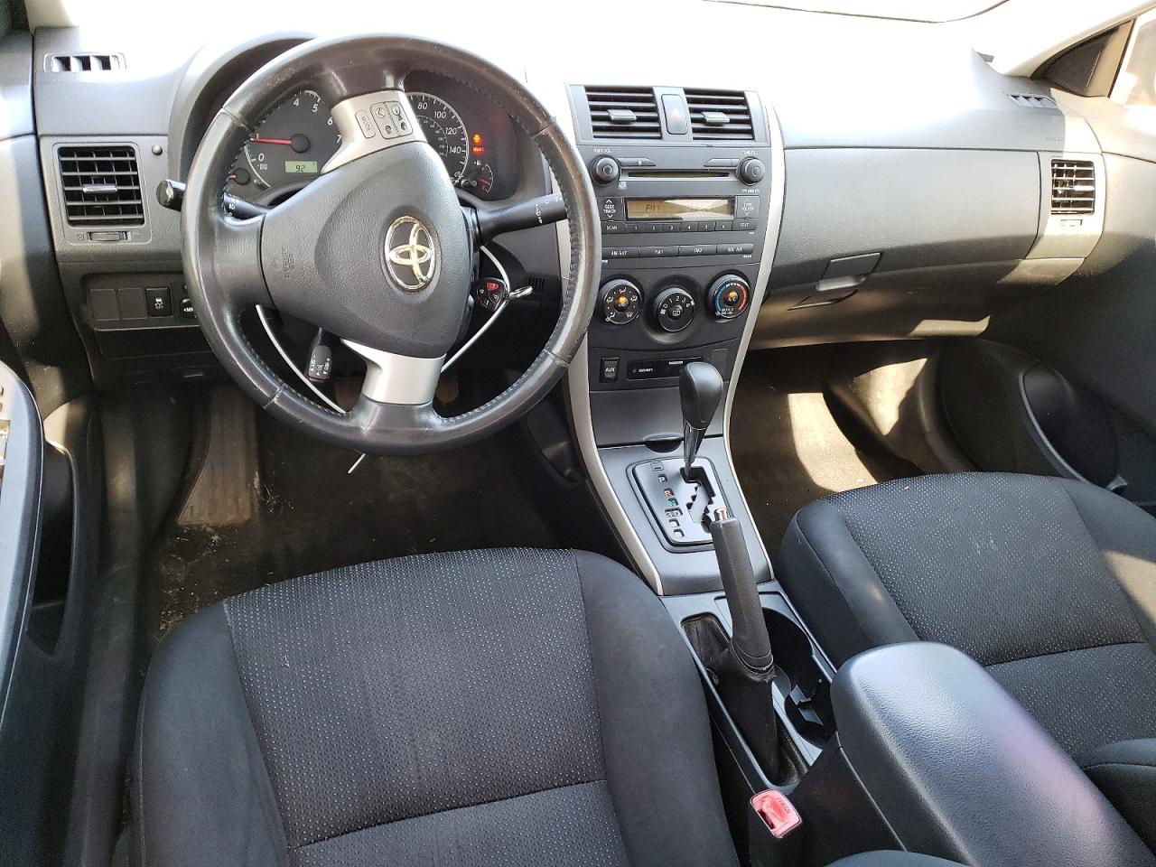 2009 Toyota Corolla S Черный vin: 2T1BU40E99C182901