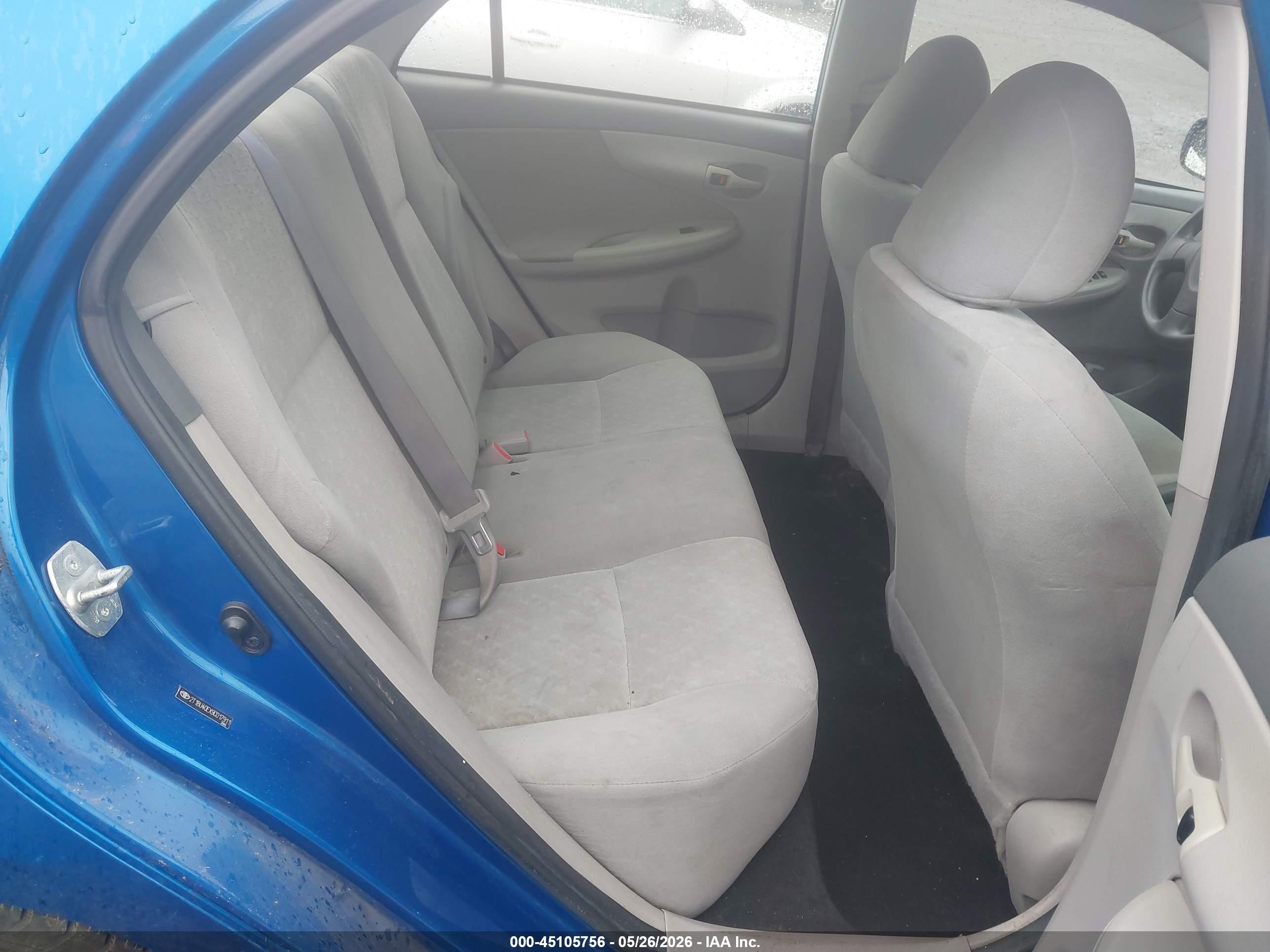 2009 Toyota Corolla Le Blue vin: 2T1BU40EX9C017911