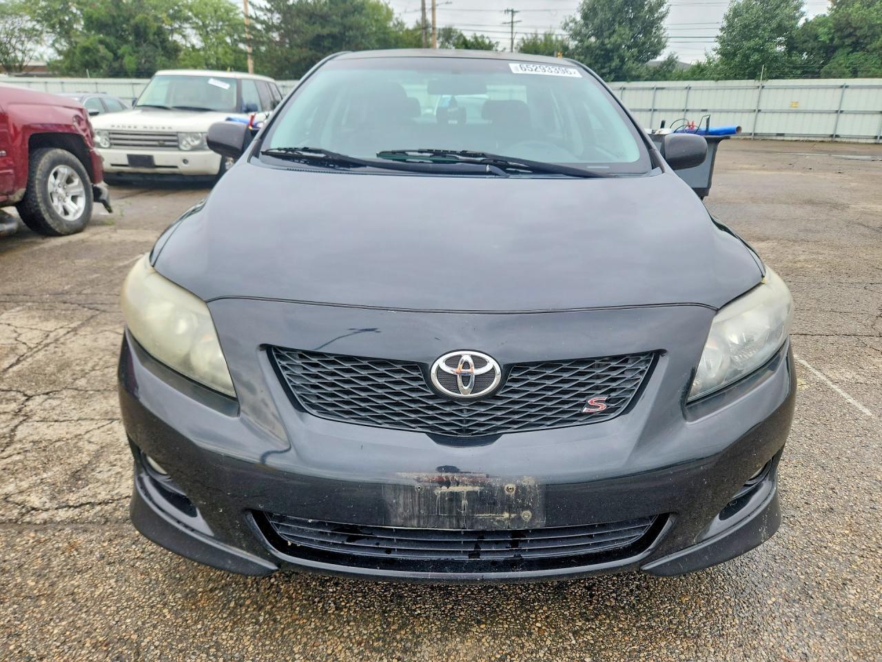 2009 Toyota Corolla S Black vin: 2T1BU40EX9C050097
