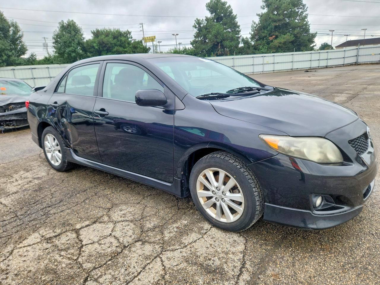 2009 Toyota Corolla S Black vin: 2T1BU40EX9C050097