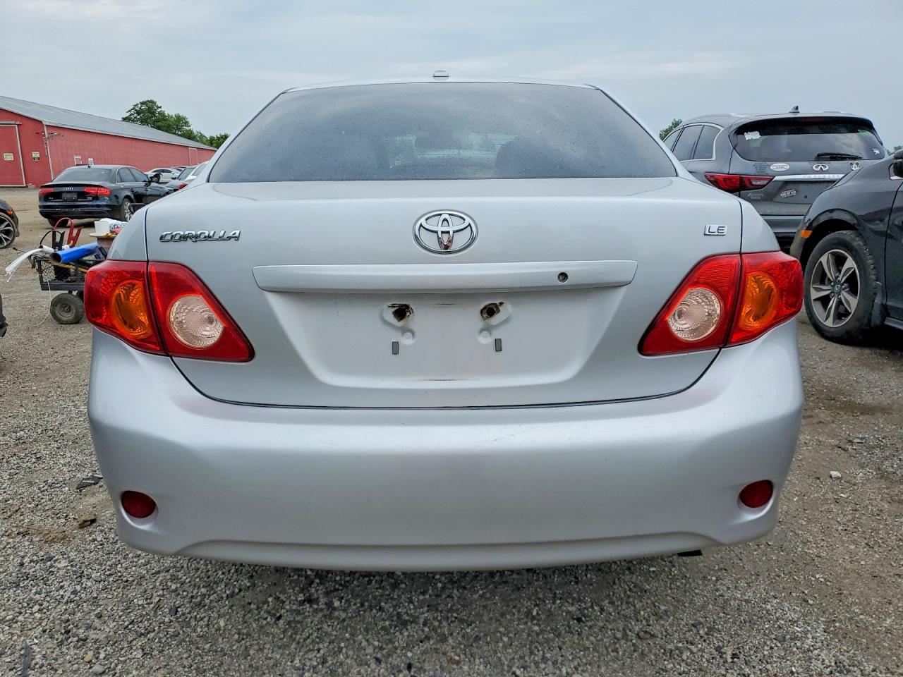 2009 Toyota Corolla Base Серебряный vin: 2T1BU40EX9C079910