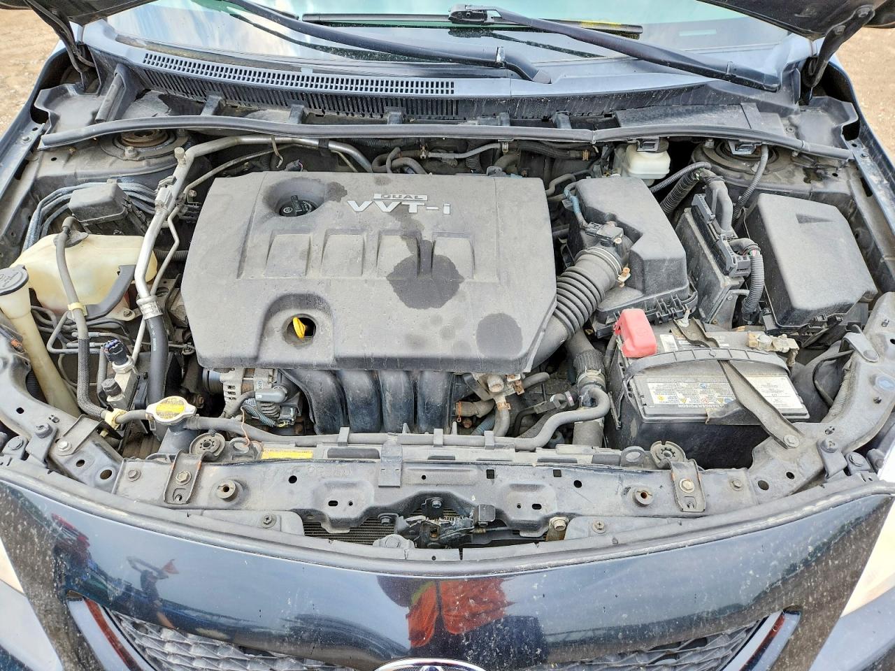 2009 Toyota Corolla Base Black vin: 2T1BU40EX9C087702