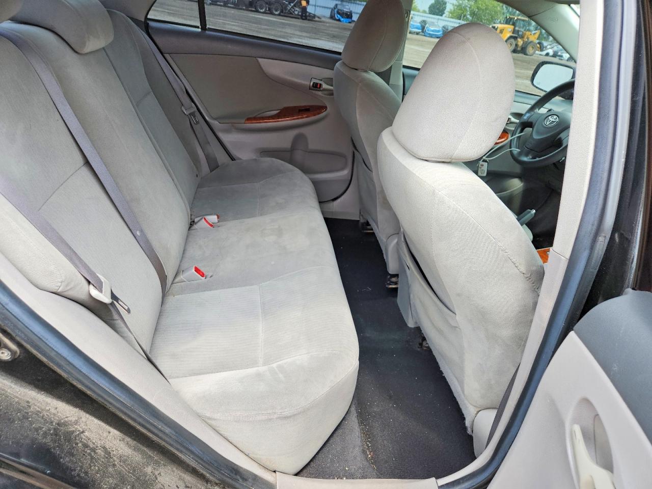 2009 Toyota Corolla Base Black vin: 2T1BU40EX9C087702