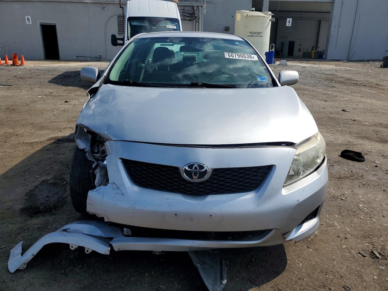 2009 Toyota Corolla Le Silver vin: 2T1BU40EX9C109584