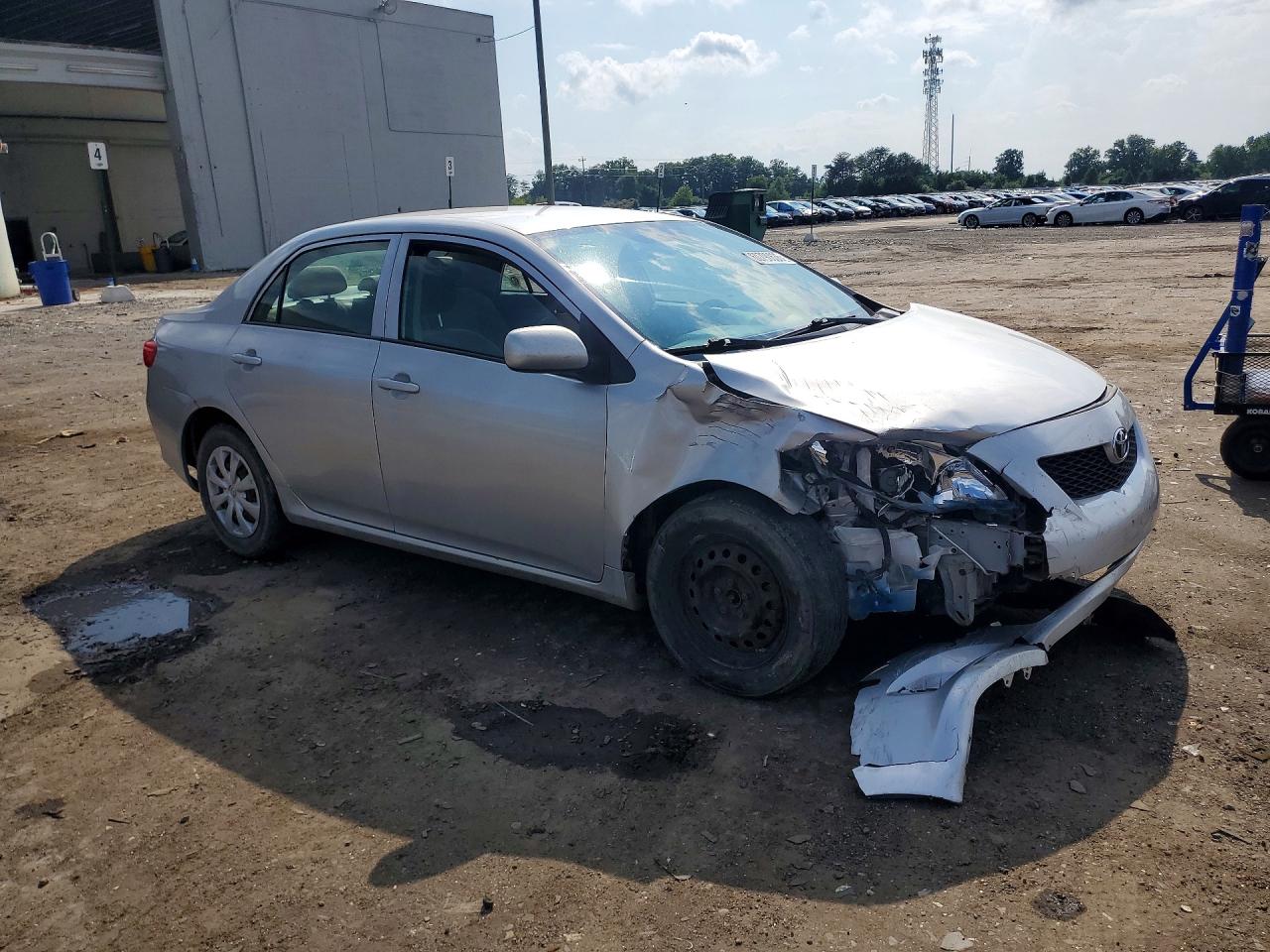 2009 Toyota Corolla Le Silver vin: 2T1BU40EX9C109584