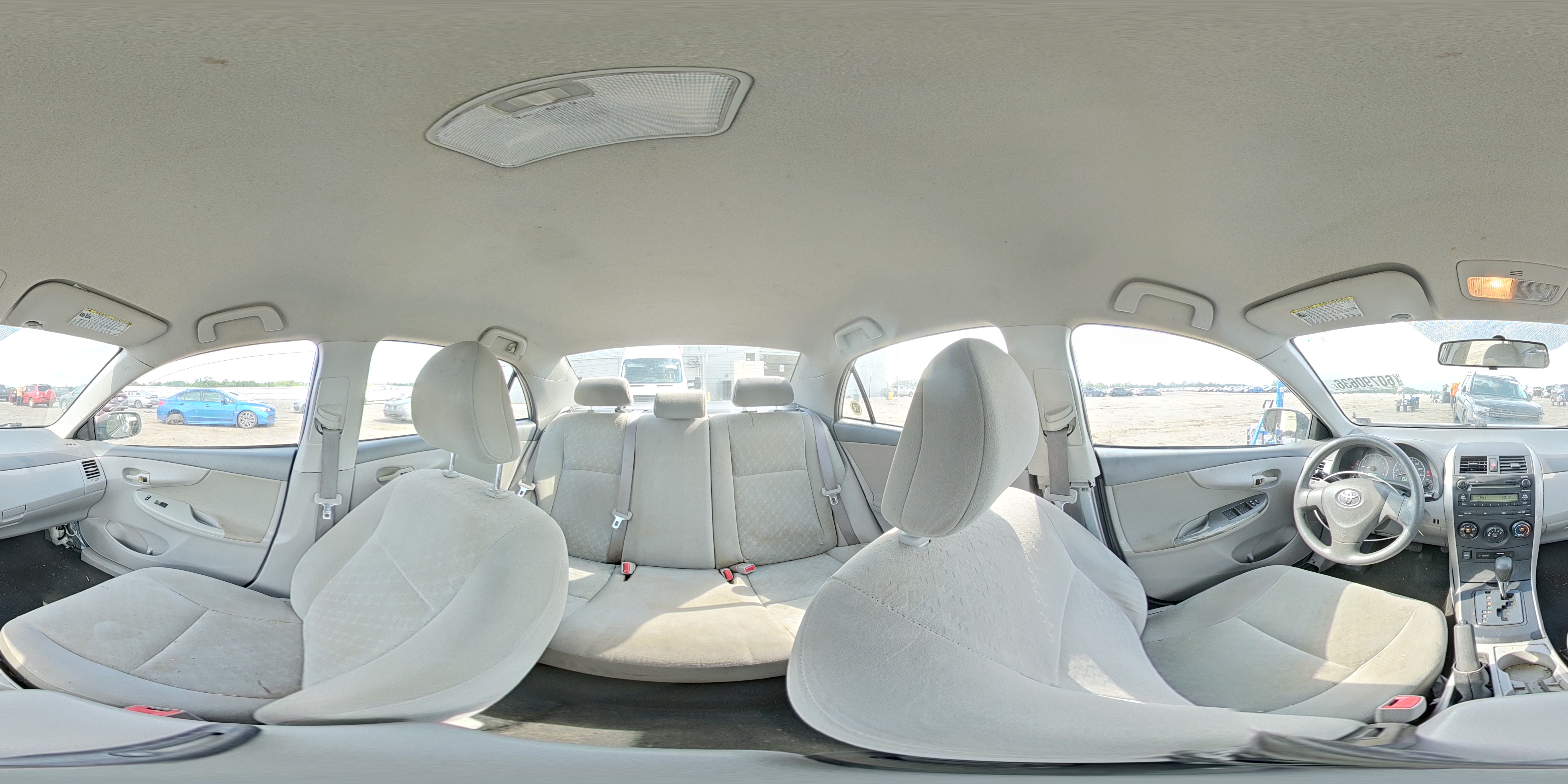 2009 Toyota Corolla Le Silver vin: 2T1BU40EX9C109584