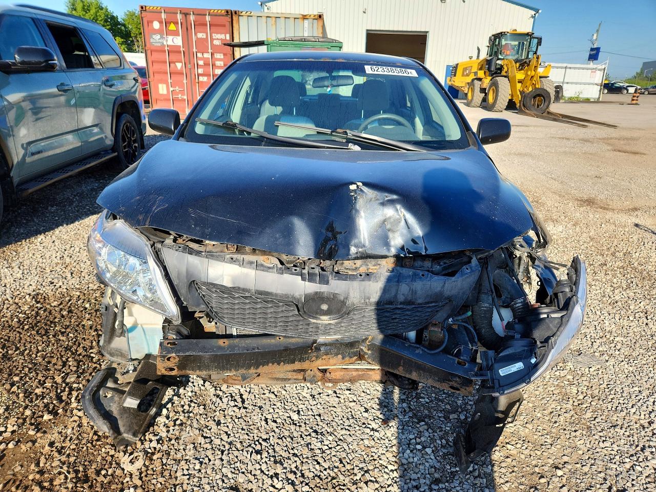 2009 Toyota Corolla Black vin: 2T1BU40EX9C110556