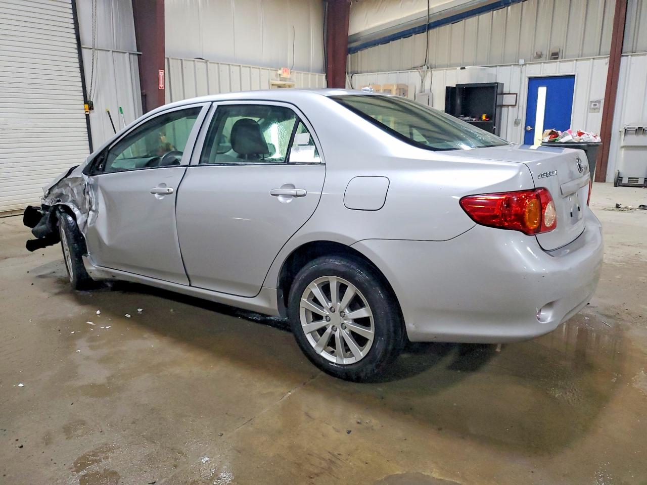 2009 Toyota Corolla Le Silver vin: 2T1BU40EX9C147686