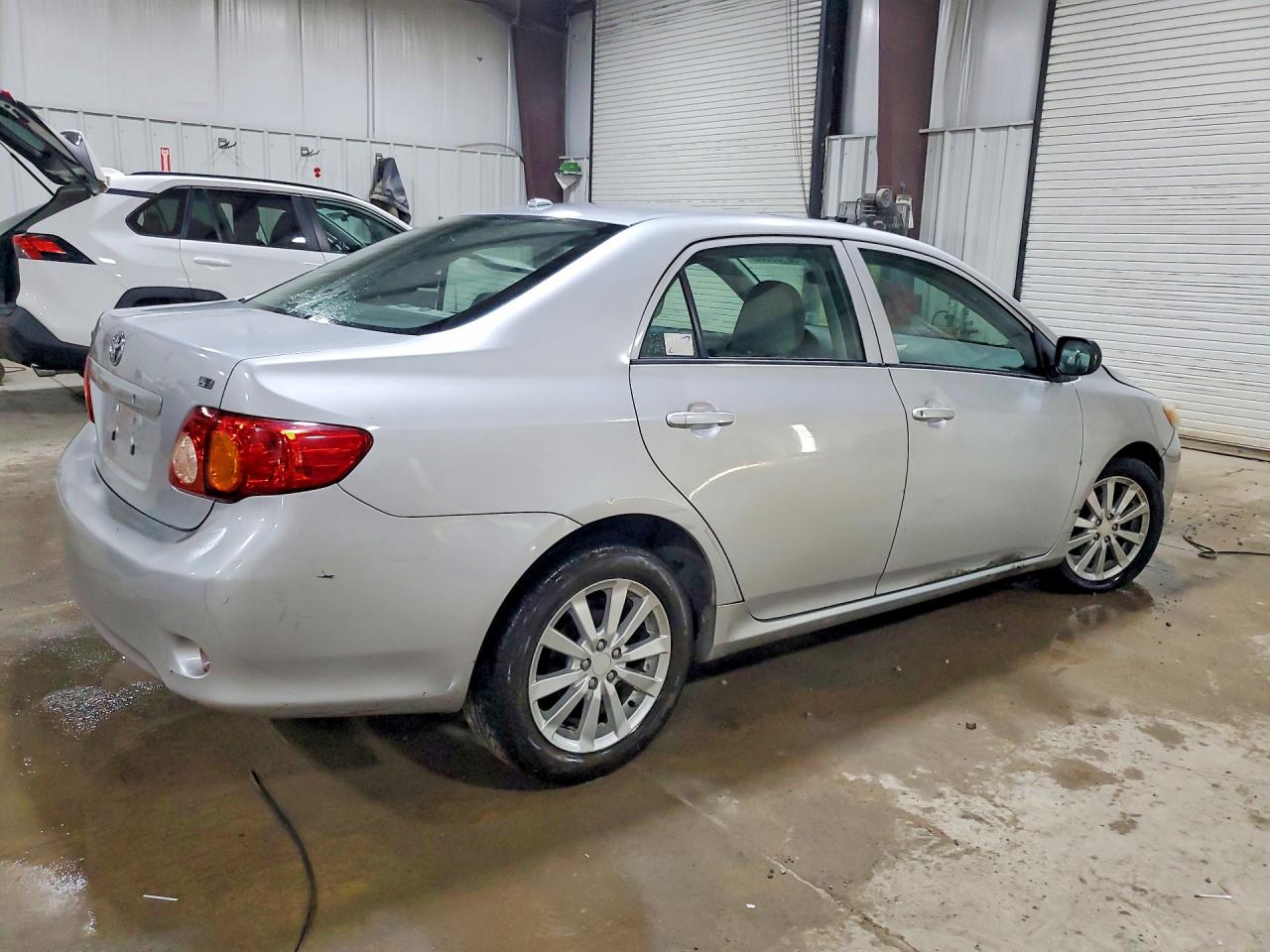 2009 Toyota Corolla Le Silver vin: 2T1BU40EX9C147686