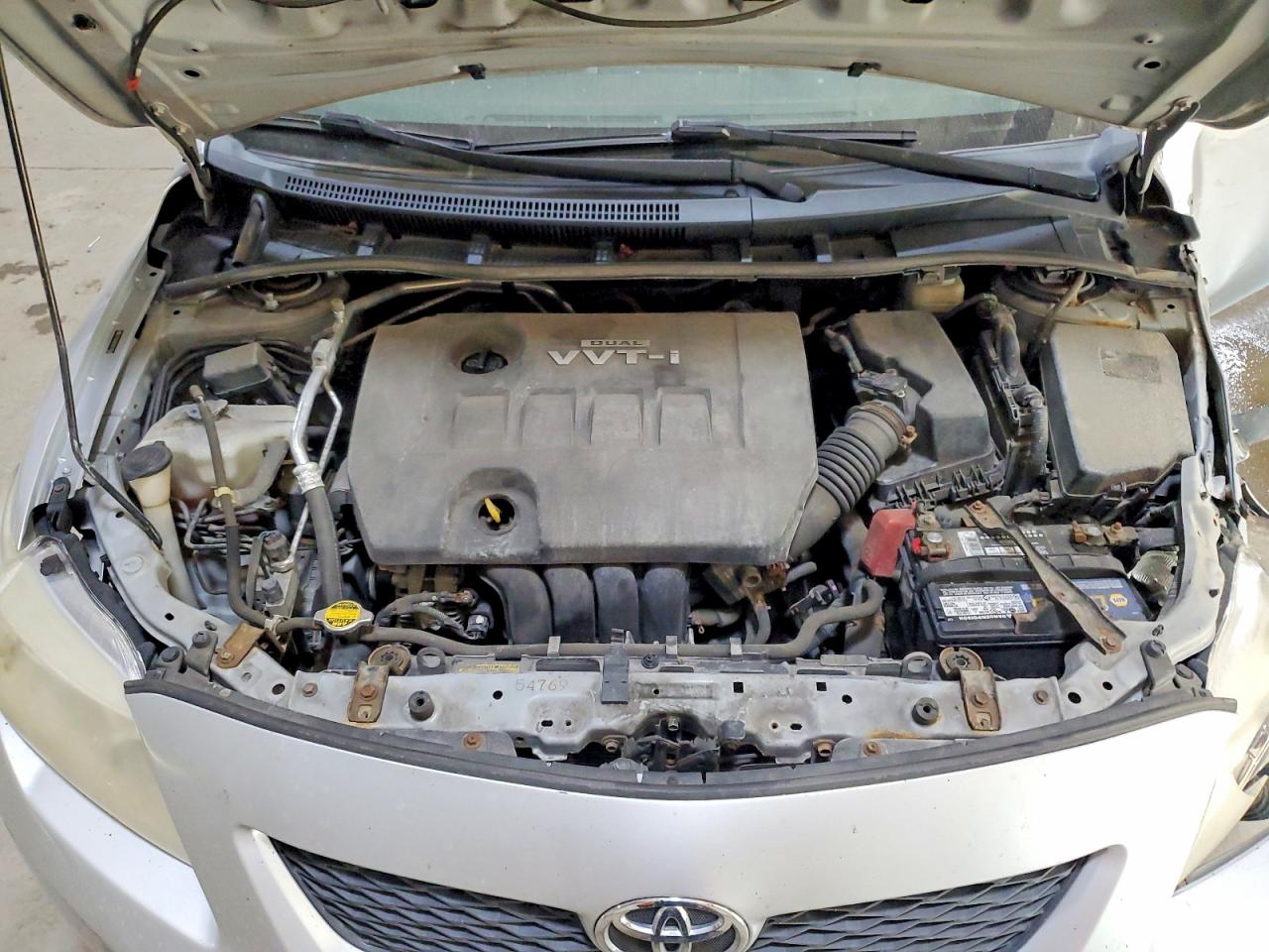 2009 Toyota Corolla Le Silver vin: 2T1BU40EX9C147686