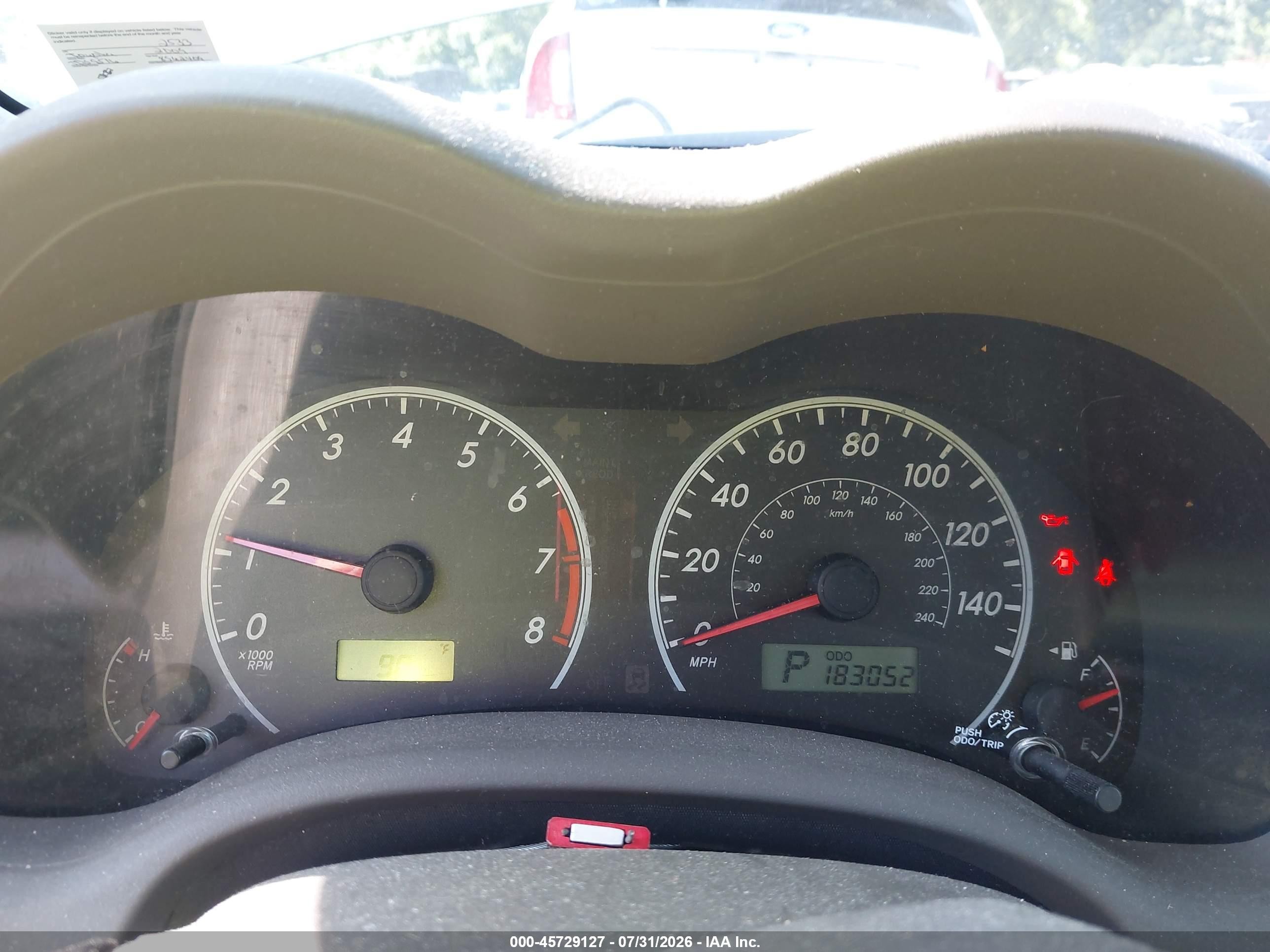 2009 Toyota Corolla Le Gold vin: 2T1BU40EX9C152533