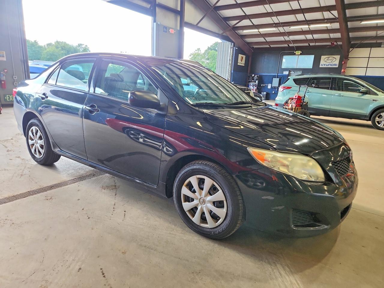 2009 Toyota Corolla Base Black vin: 2T1BU40EX9C169896