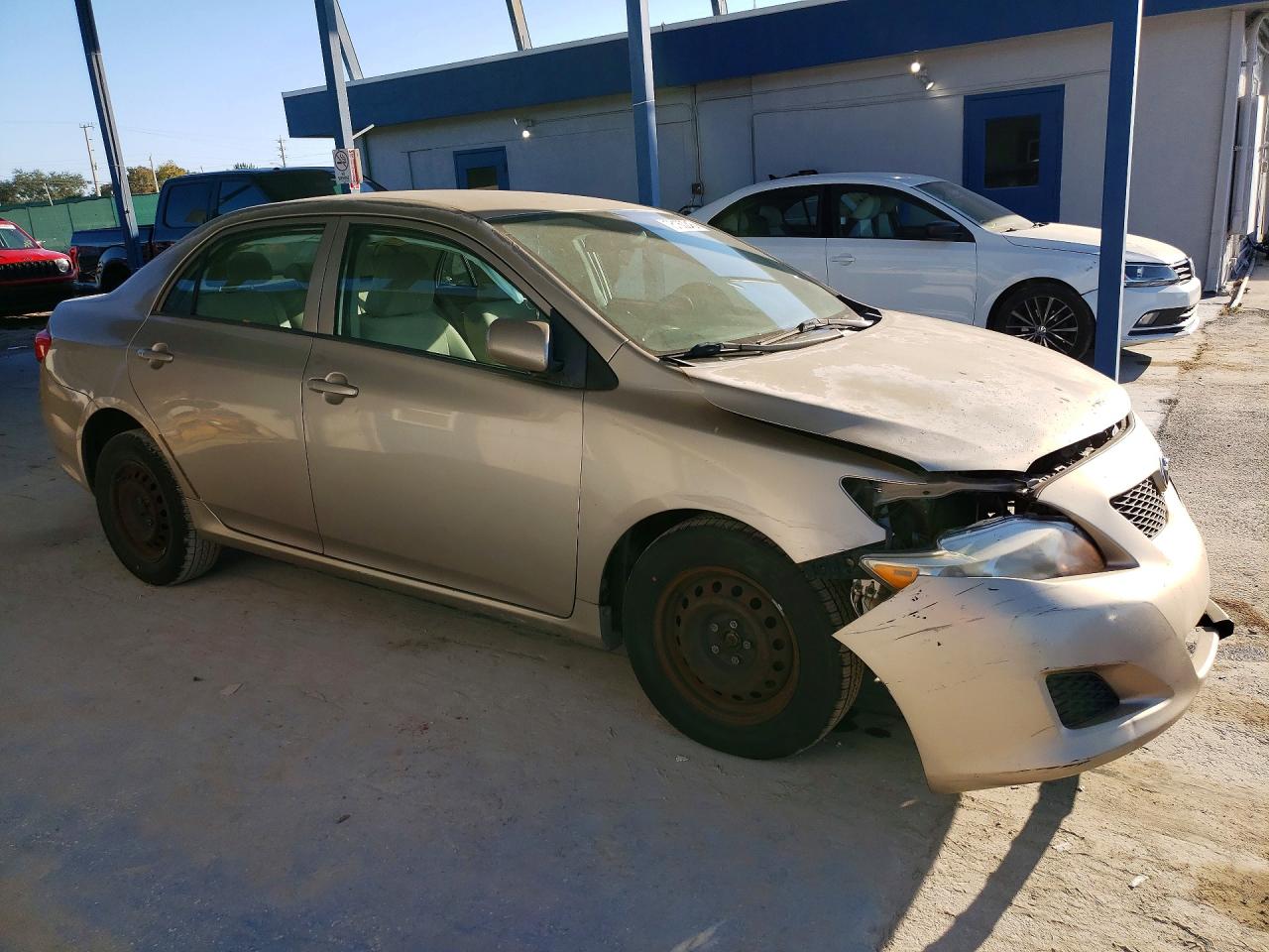 2009 Toyota Corolla Le Gold vin: 2T1BU40EX9C183166