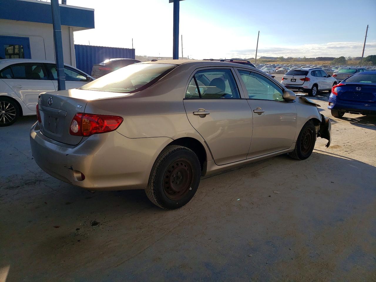 2009 Toyota Corolla Le Gold vin: 2T1BU40EX9C183166