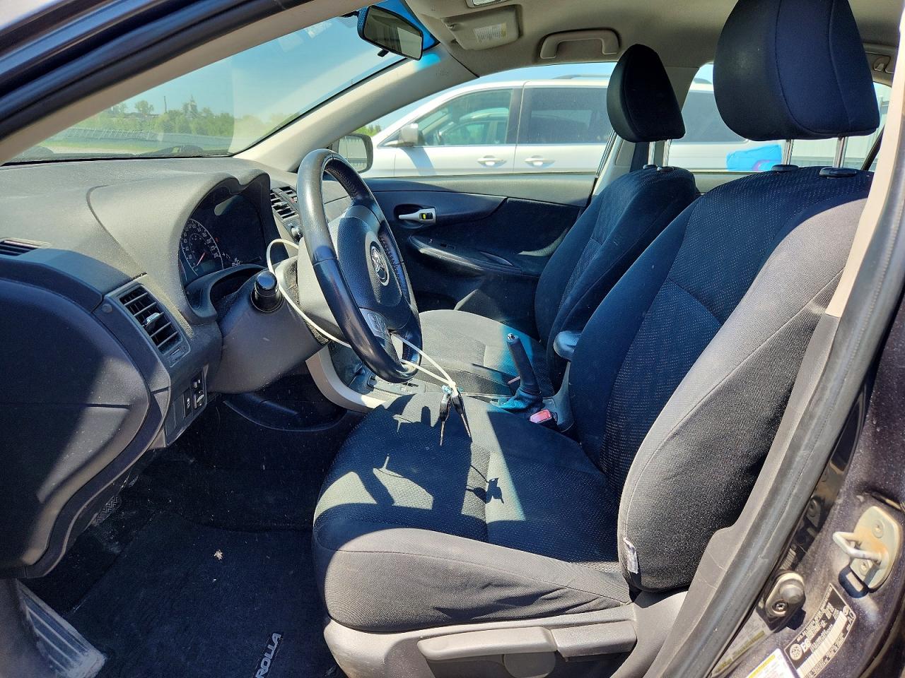 2010 Toyota Corolla Base Gray vin: 2T1BU4EE0AC192424