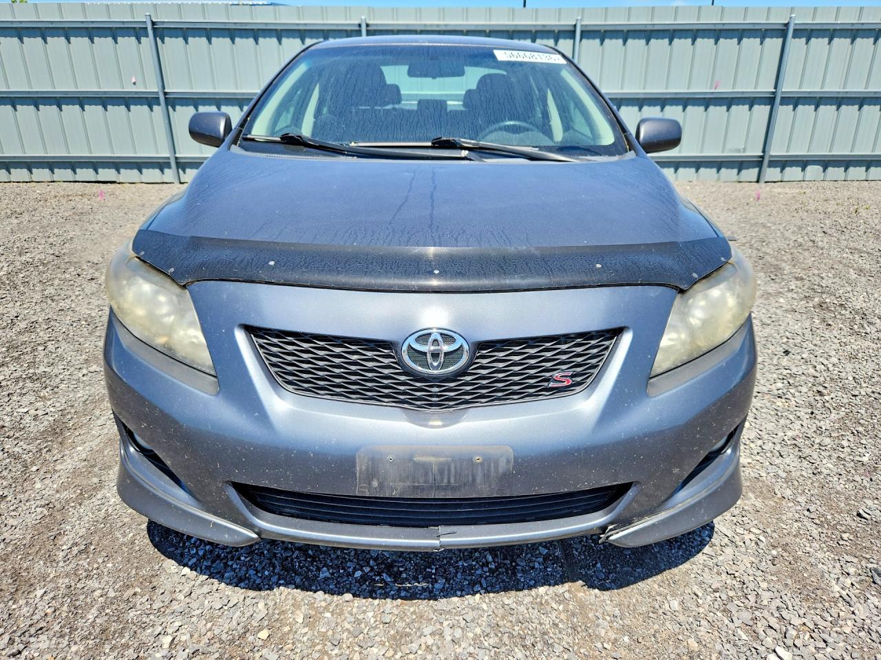 2010 Toyota Corolla Base Gray vin: 2T1BU4EE0AC192424