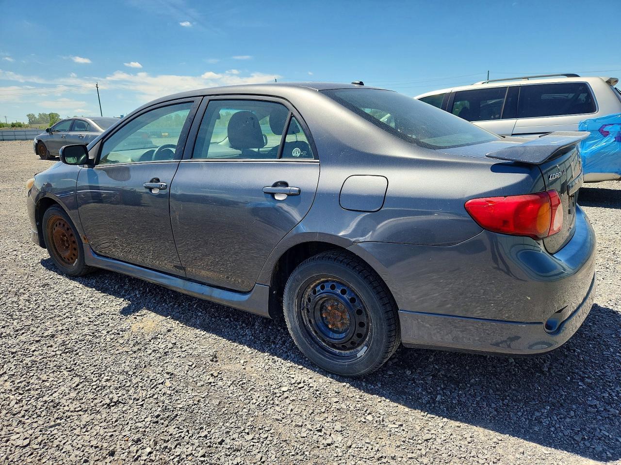 2010 Toyota Corolla Base Gray vin: 2T1BU4EE0AC192424