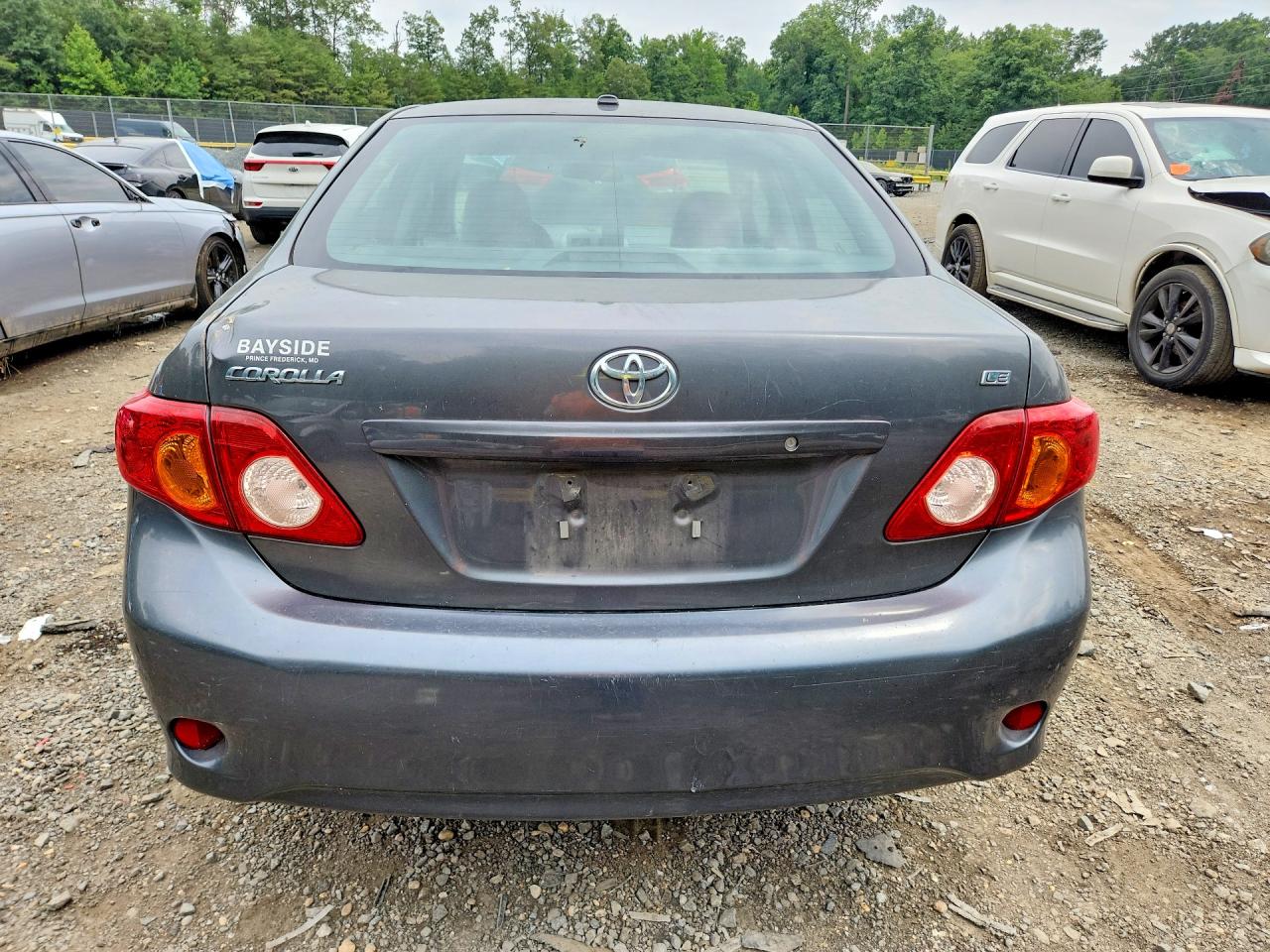2010 Toyota Corolla Le Серый vin: 2T1BU4EE0AC261127