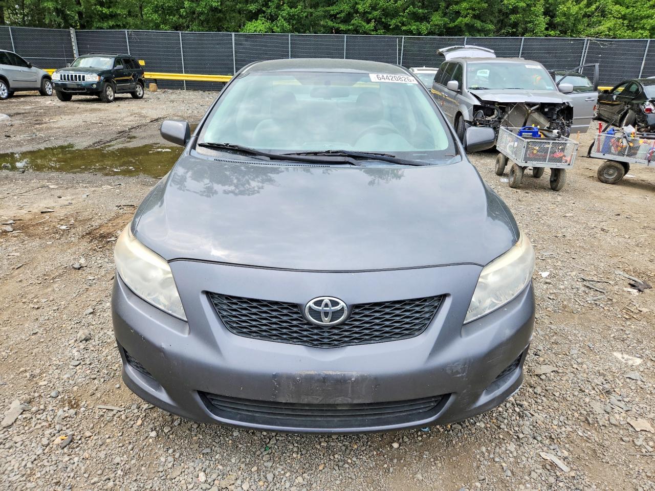 2010 Toyota Corolla Le Серый vin: 2T1BU4EE0AC261127