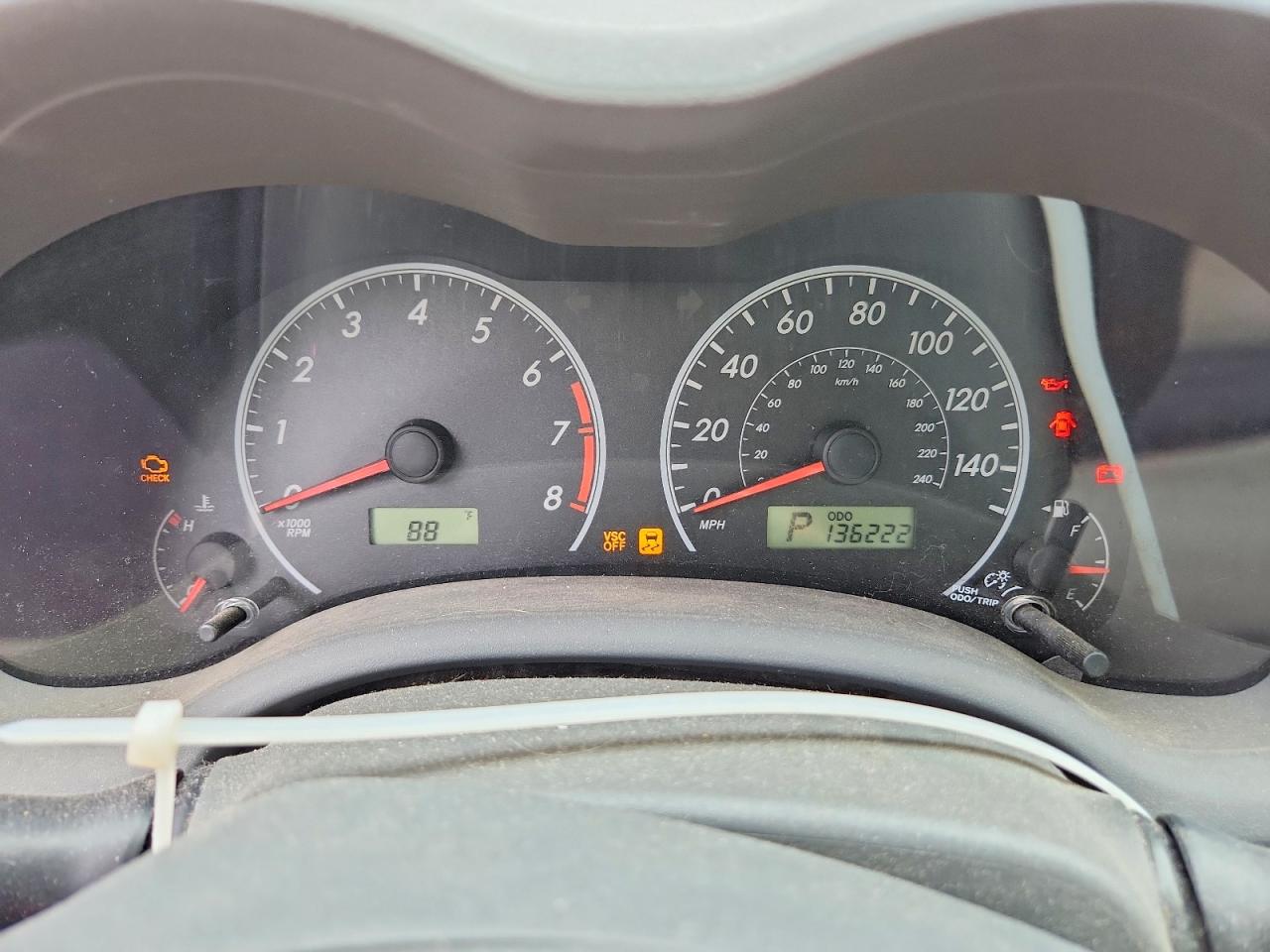 2010 Toyota Corolla Le Серый vin: 2T1BU4EE0AC261127