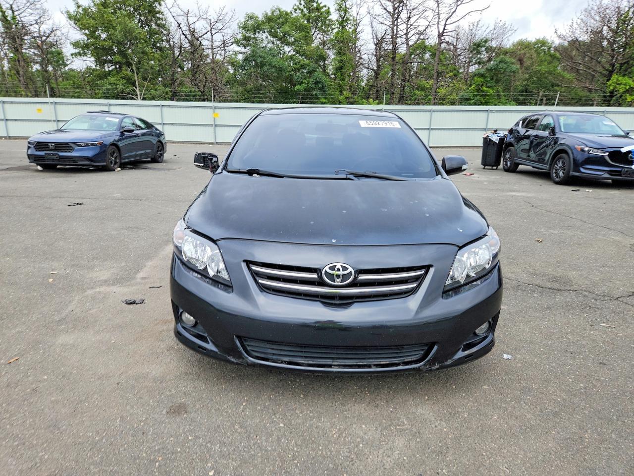 2010 Toyota Corolla S Black vin: 2T1BU4EE0AC274198