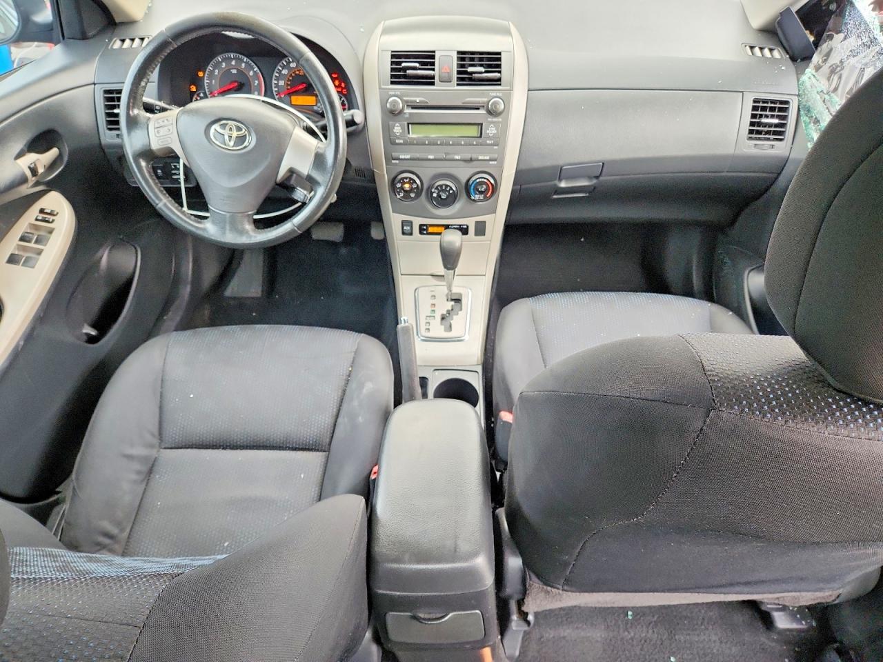2010 Toyota Corolla S Black vin: 2T1BU4EE0AC274198