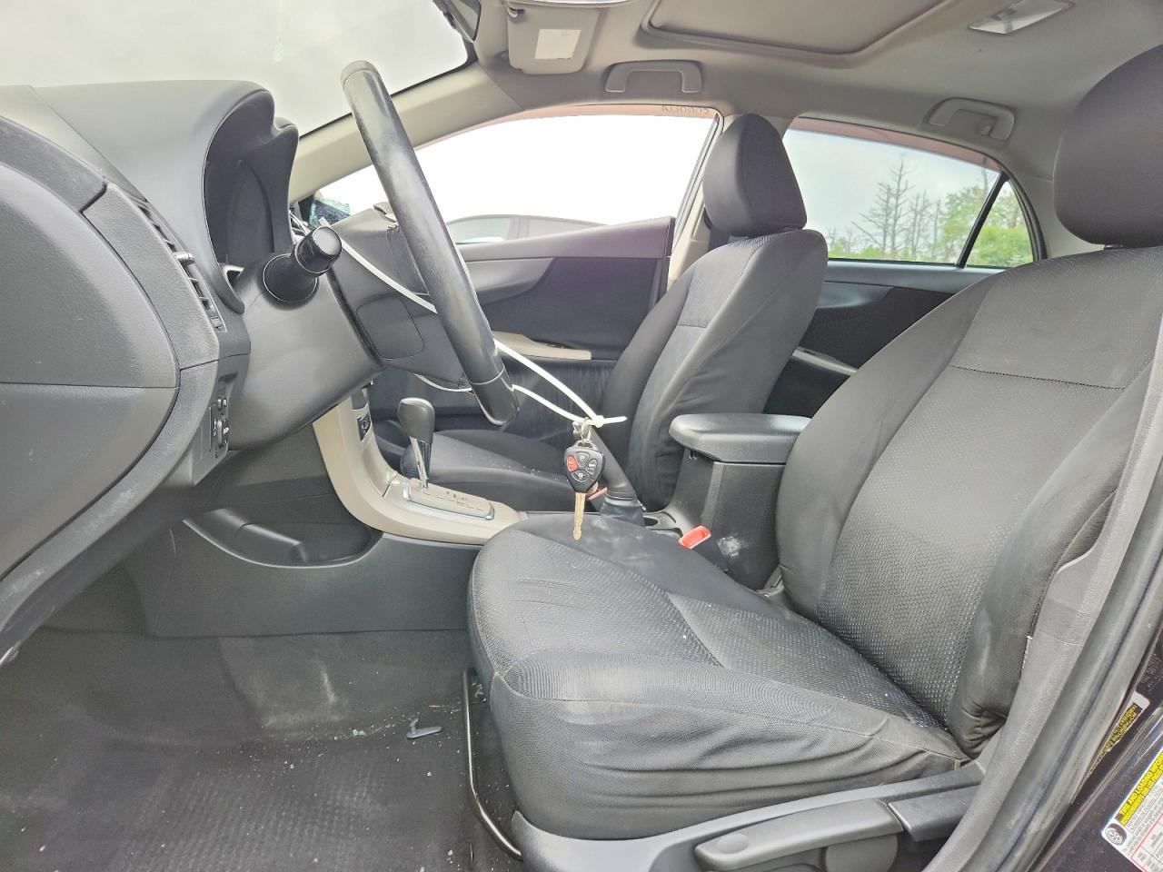 2010 Toyota Corolla S Black vin: 2T1BU4EE0AC274198