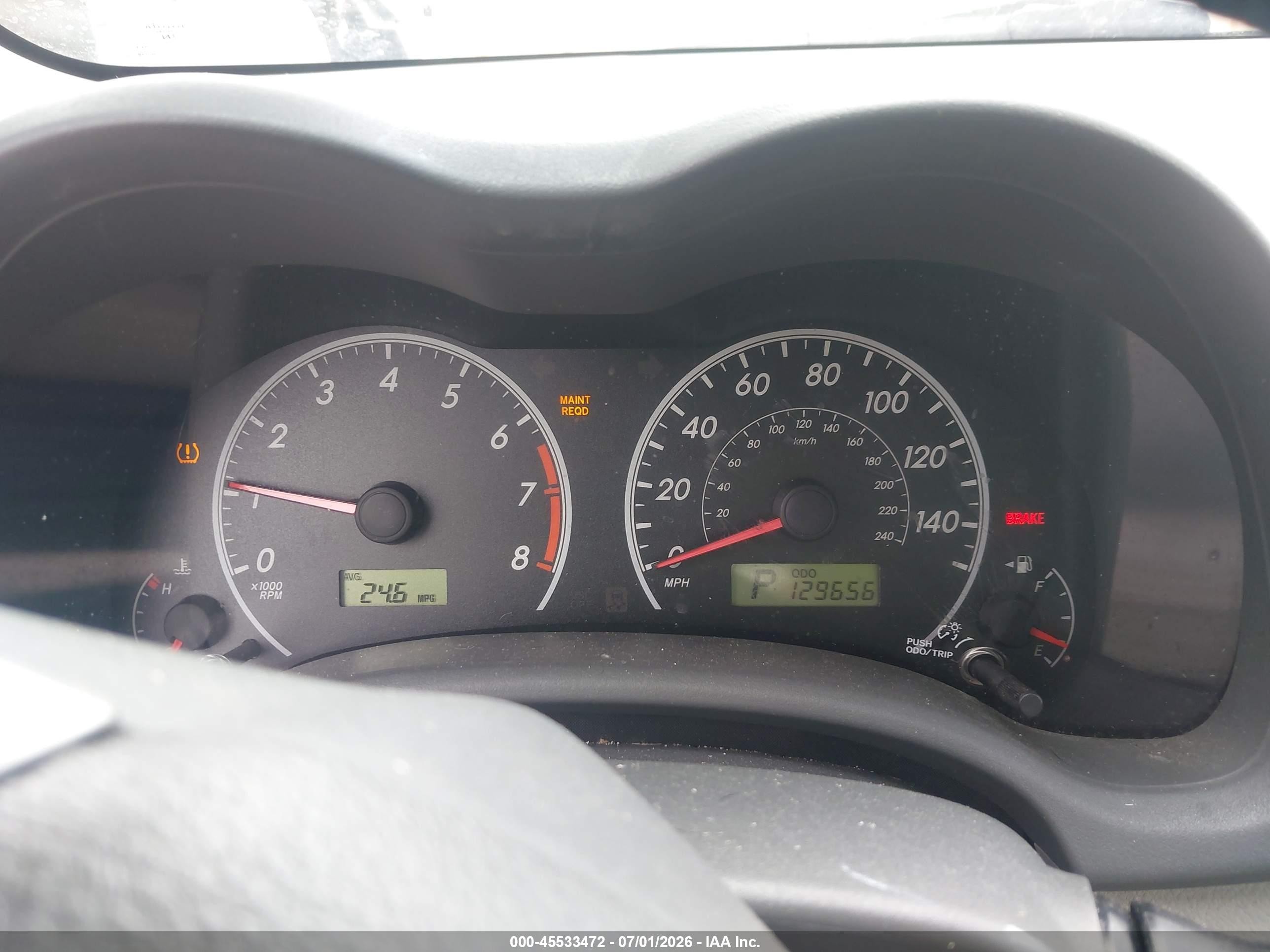 2010 Toyota Corolla Le Purple vin: 2T1BU4EE0AC277411