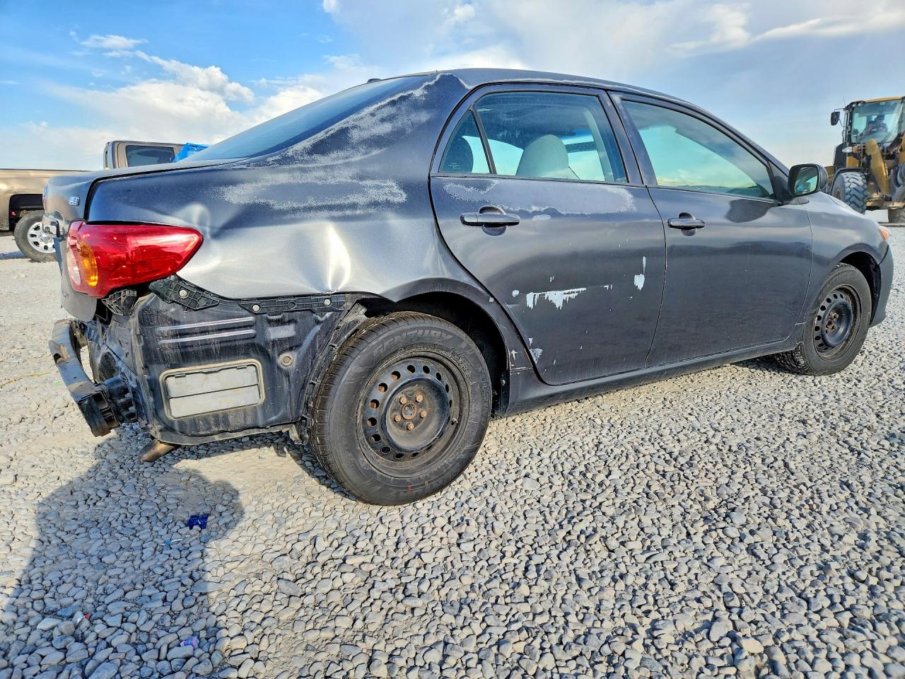 2010 Toyota Corolla Le Gray vin: 2T1BU4EE0AC281829