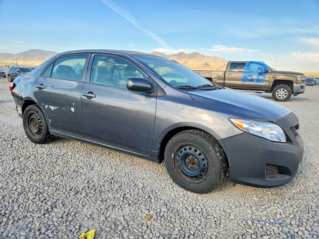 2010 Toyota Corolla Le Gray vin: 2T1BU4EE0AC281829