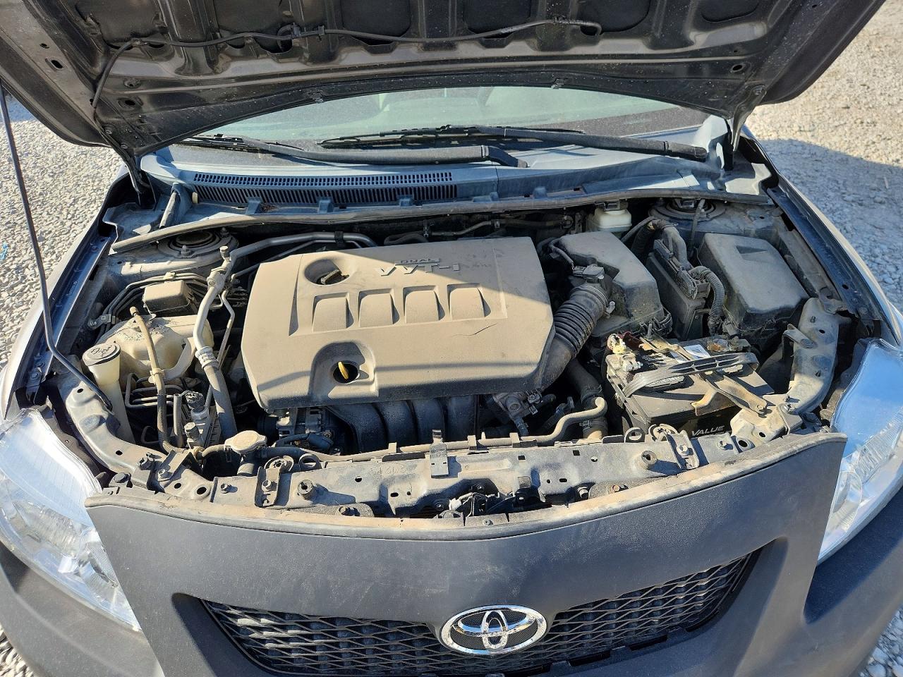 2010 Toyota Corolla Le Gray vin: 2T1BU4EE0AC281829