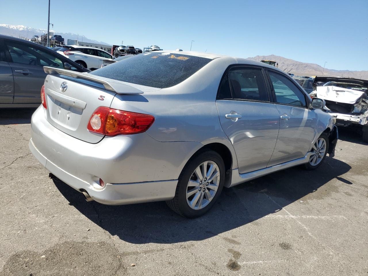 2010 Toyota Corolla Base Gray vin: 2T1BU4EE0AC307362