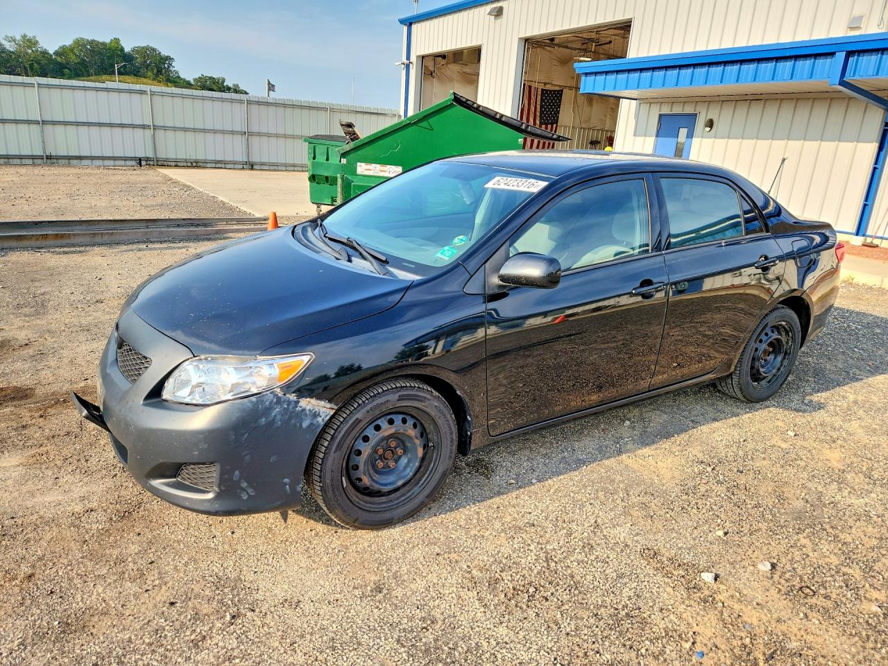 2010 Toyota Corolla Le Черный vin: 2T1BU4EE0AC310553