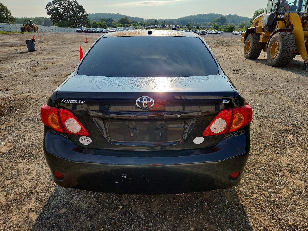 2010 Toyota Corolla Le Black vin: 2T1BU4EE0AC310553
