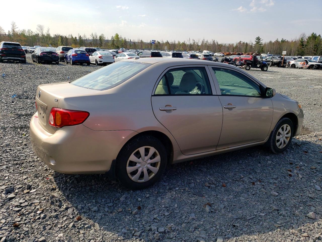 2010 Toyota Corolla Base Tan vin: 2T1BU4EE0AC329670