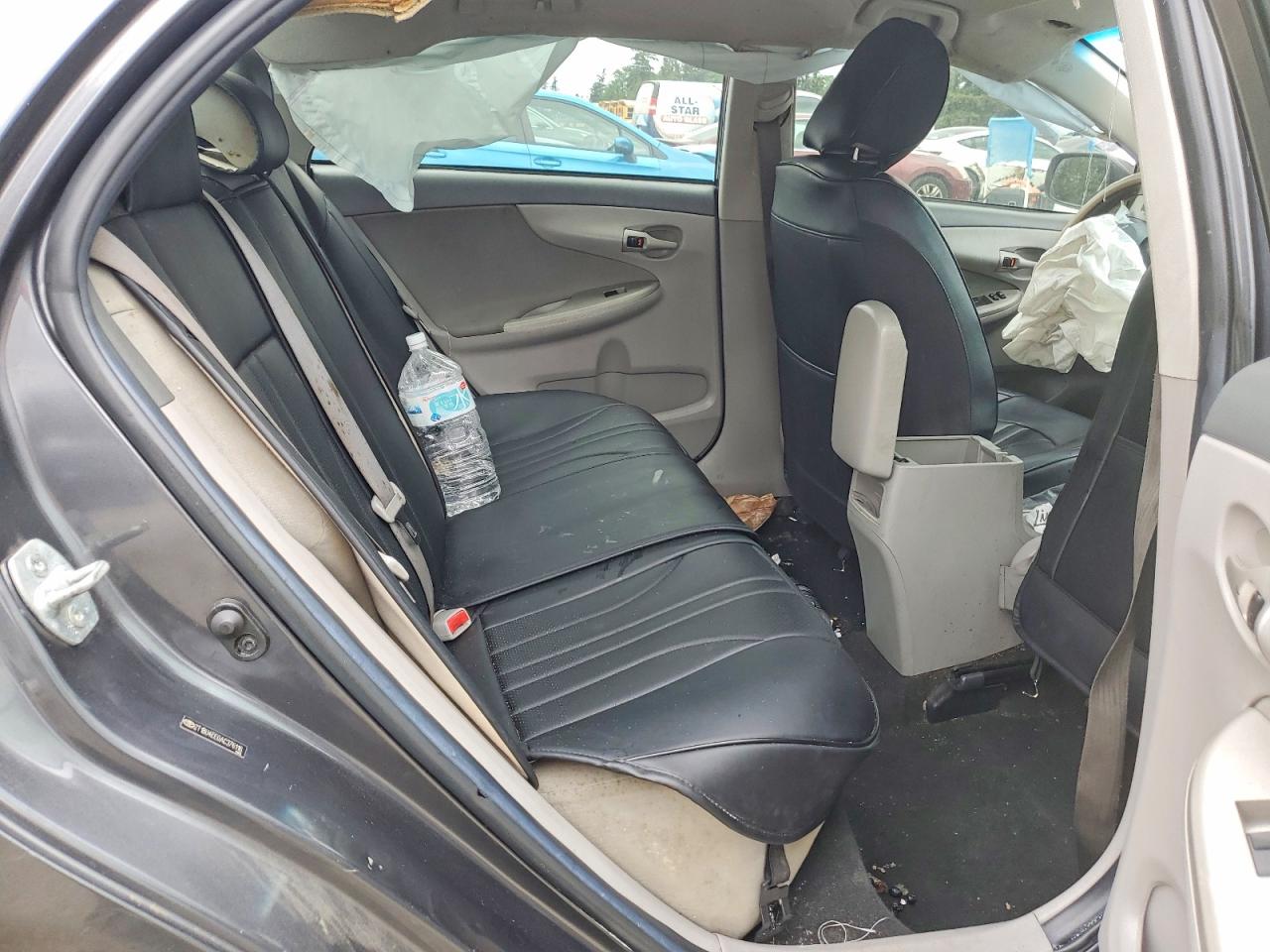 2010 Toyota Corolla Le Gray vin: 2T1BU4EE0AC376116