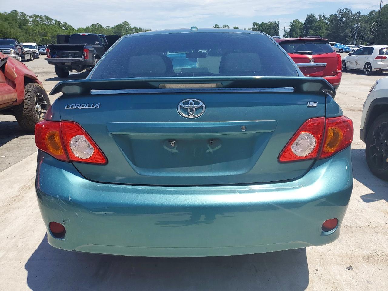 2010 Toyota Corolla Le Green vin: 2T1BU4EE0AC387679