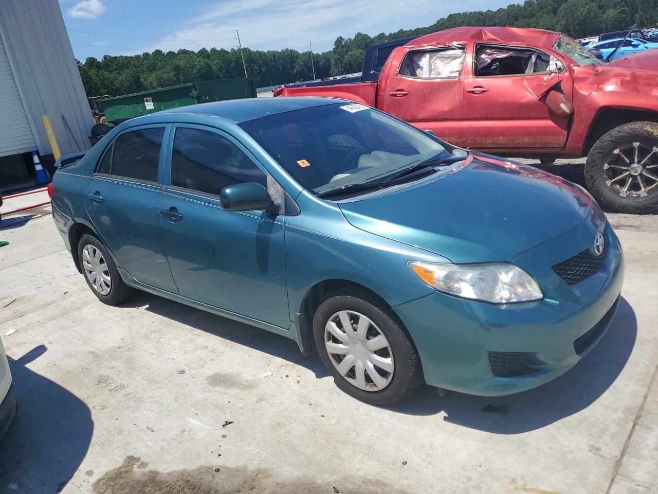 2010 Toyota Corolla Le Green vin: 2T1BU4EE0AC387679